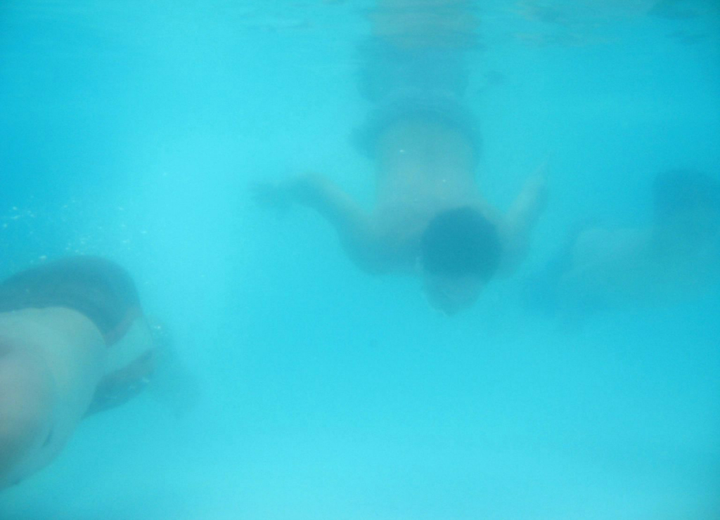 Underwater - me and mates enjoying the summer in Melgar