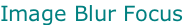 Image Blur Focus