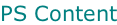 PS Content